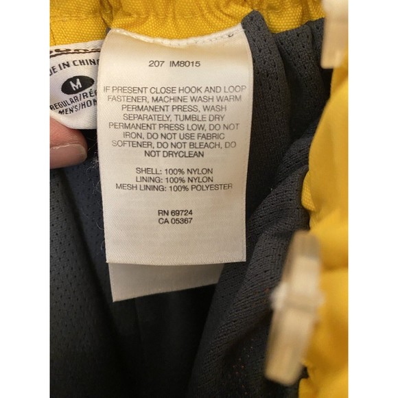 Sorel Men Yellow Omni-Tech Waterproof Jacket & Pants Snap Button Combo - Picture 16 of 16